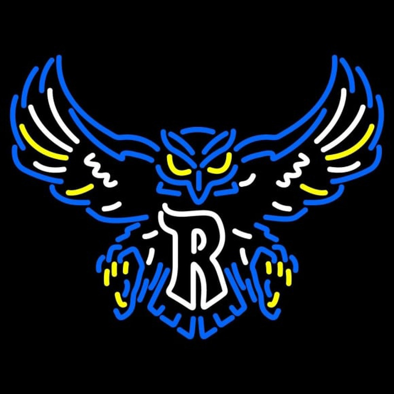 Custom Rice Owls Alternate 2003 2009 Logo NCAA Neon Sign Neon Sign USA