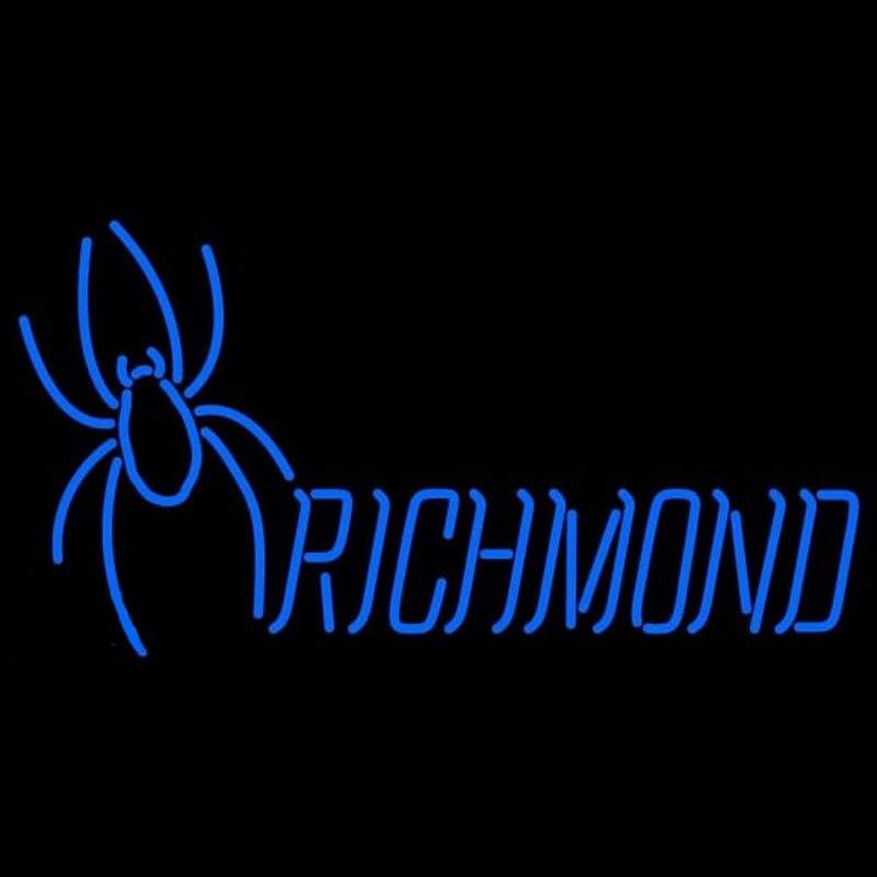 Custom Richmond Spiders Wordmark 2002 Pres Logo NCAA Neon Sign Neon Sign USA