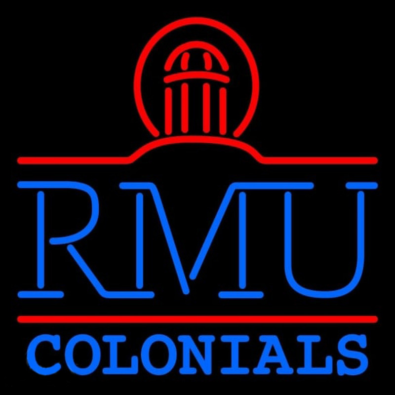 Custom Robert Morris Colonials Primary 2002 2005 Logo NCAA Neon Sign Neon Sign USA