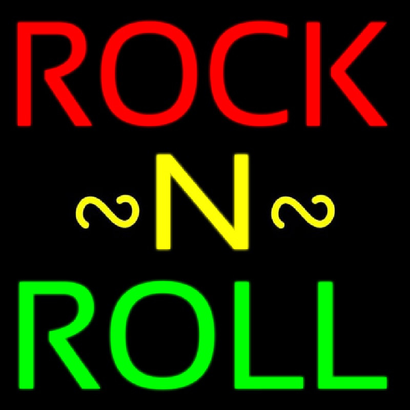 Custom Rock N Roll 2 Neon Sign USA