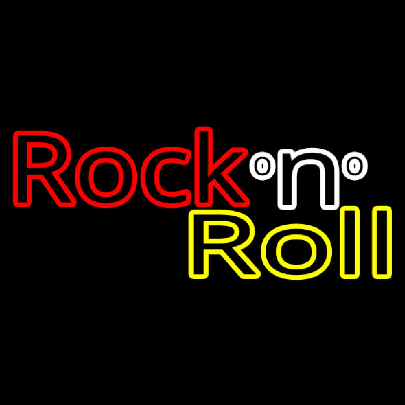 Custom Rock N Roll Neon Sign USA