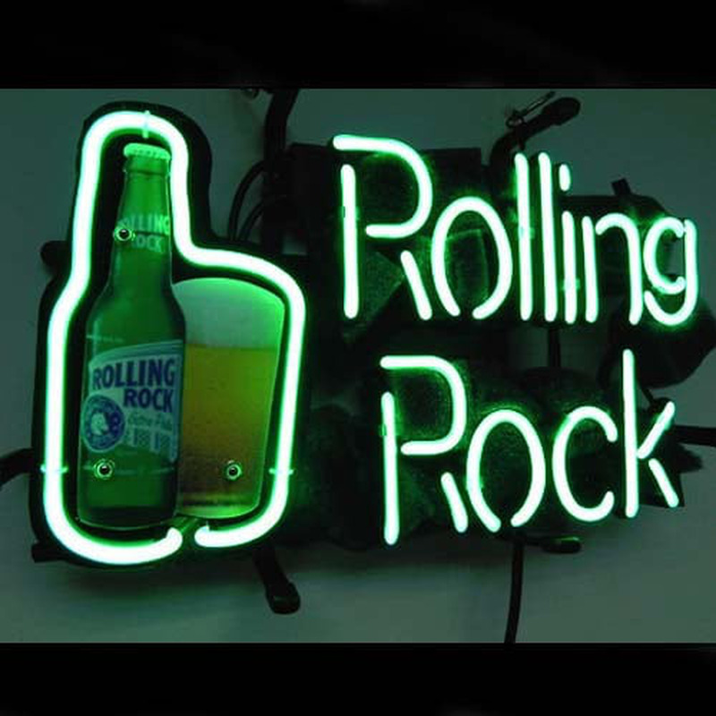 Custom Rolling Rock Neon Sign USA