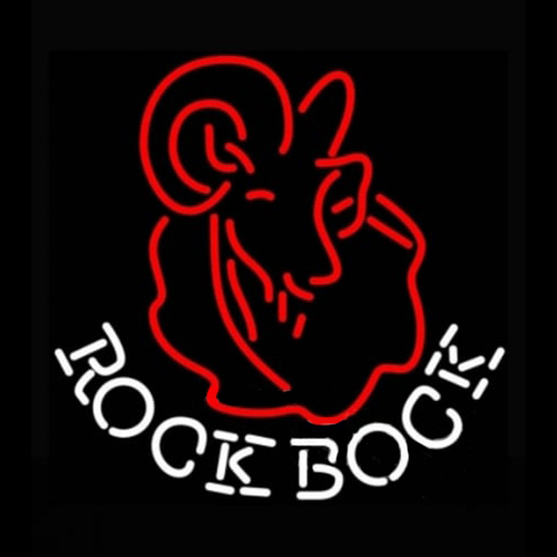 Custom Rolling Rock Bock Neon Sign USA