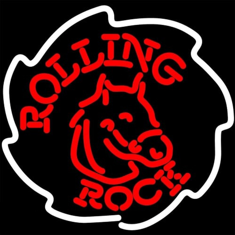 Custom Rolling Rock Neon Sign USA