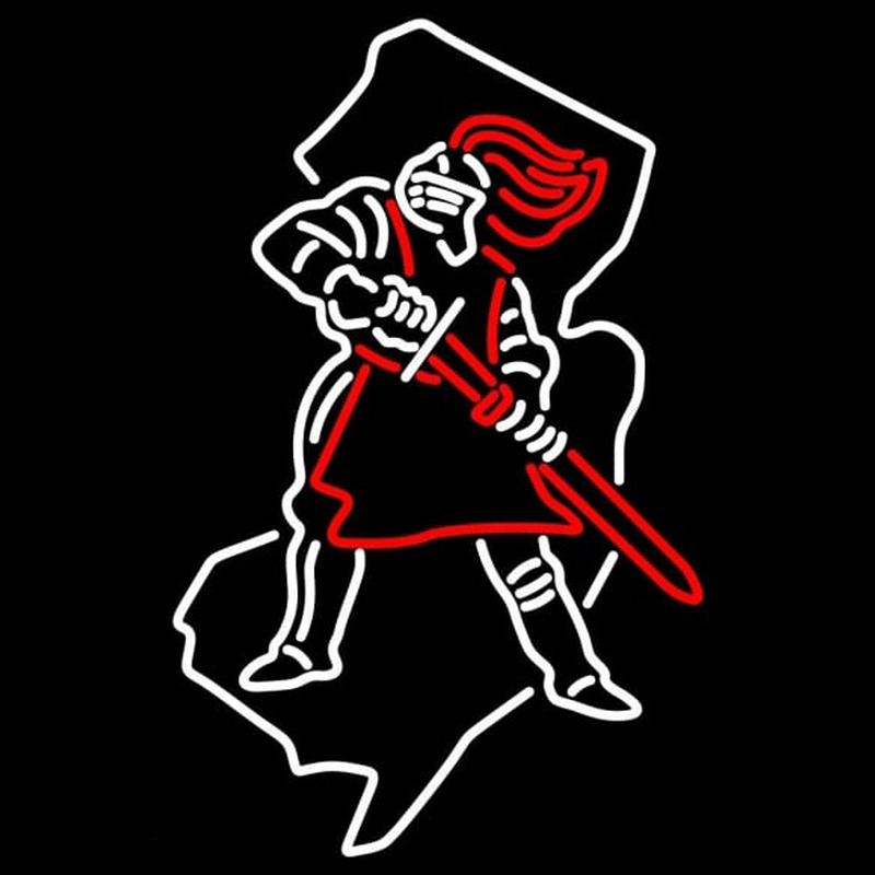 Custom Rutgers Scarlet Knights Alternate 1995 Pres Logo NCAA Neon Sign Neon Sign USA