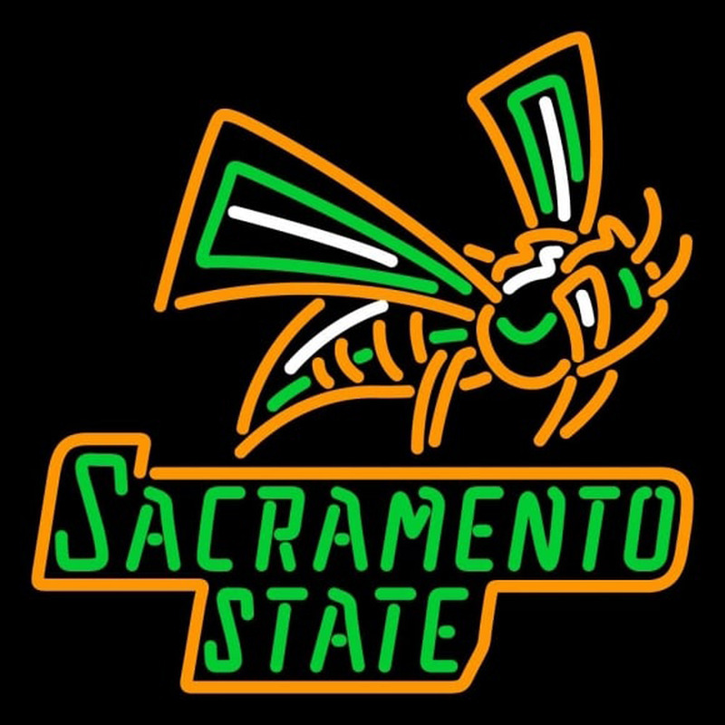 Custom Sacramento State Hornets Alternate 2004 2005 Logo NCAA Neon Sign Neon Sign USA