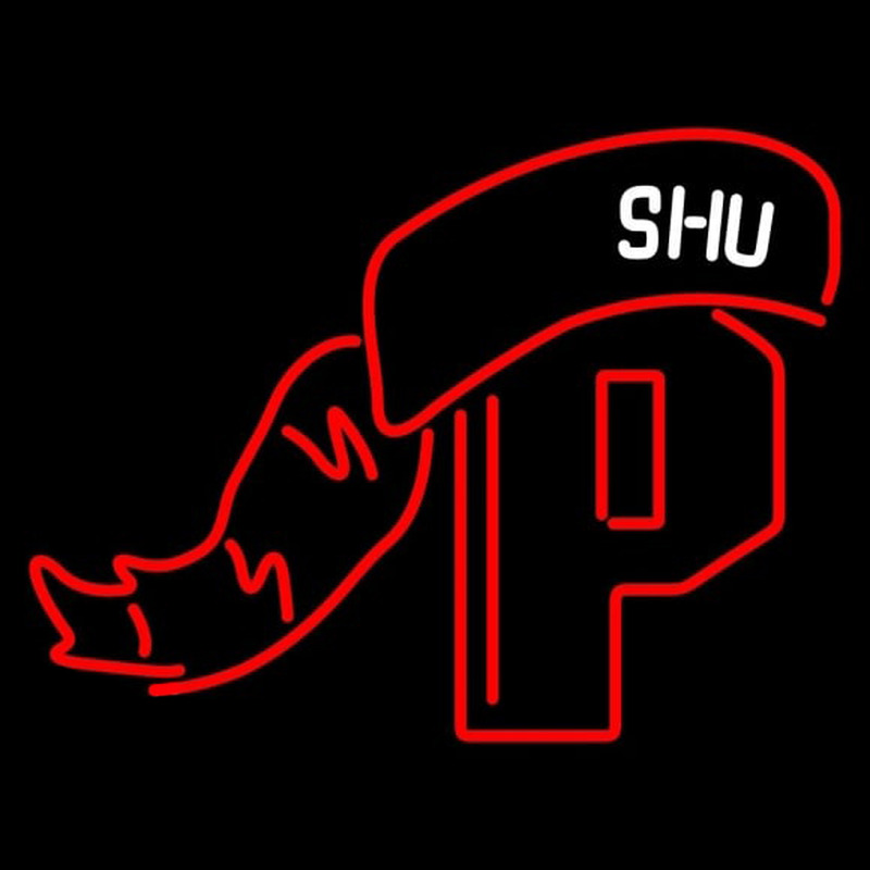 Custom Sacred Heart Pioneers Alternate 2004 Pres Logo NCAA Neon Sign Neon Sign USA