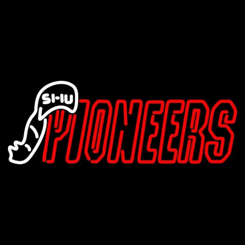 Custom Sacred Heart Pioneers Wordmark 2004 Pres Logo NCAA Neon Sign Neon Sign USA