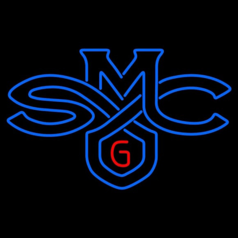 Custom Saint Marys Gaels Primary 2007 Pres Logo NCAA Neon Sign Neon Sign USA