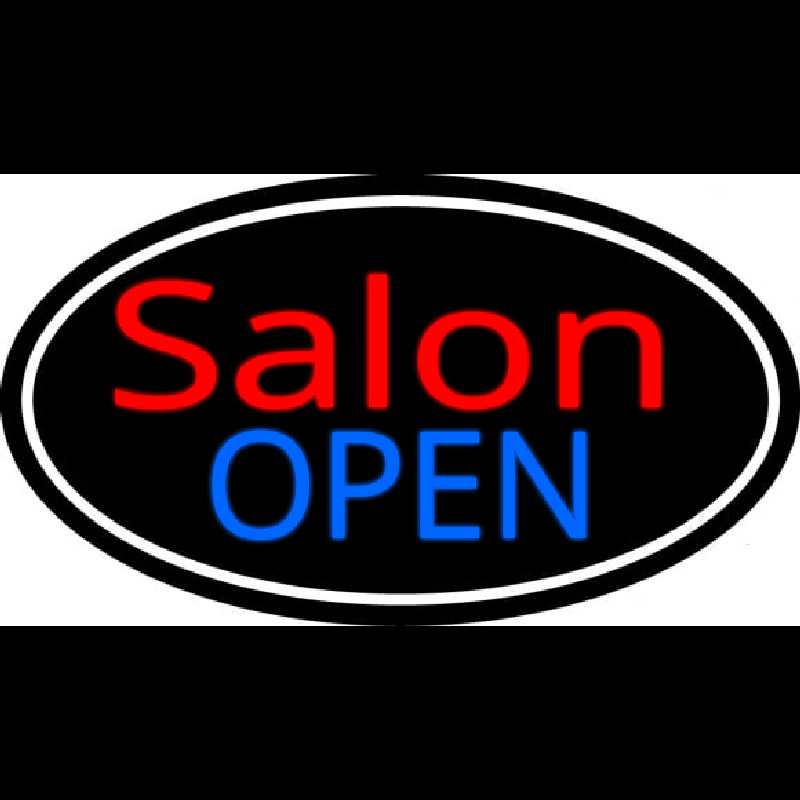 Custom Salon Open Neon Sign USA