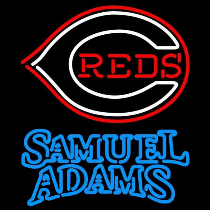 Custom Samual Adams Doubleline Cincinnati Reds MLB Beer Sign Neon Sign USA