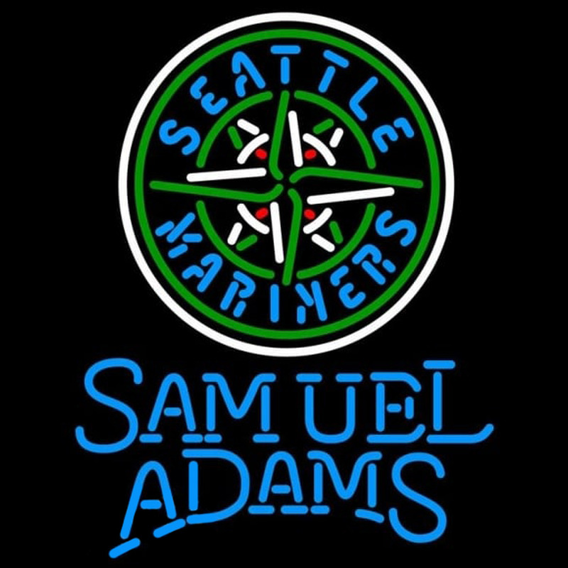 Custom Samual Adams Singleline Seattle Mariners MLB Beer Sign Neon Sign USA