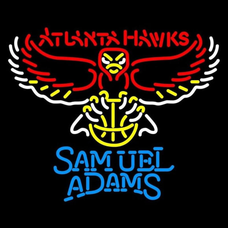 Custom Samuel Adams Atlanta Hawks NBA Beer Sign Neon Sign USA