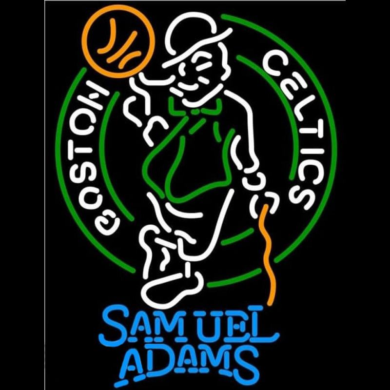 Custom Samuel Adams Boston Celtics NBA Beer Sign Neon Sign USA