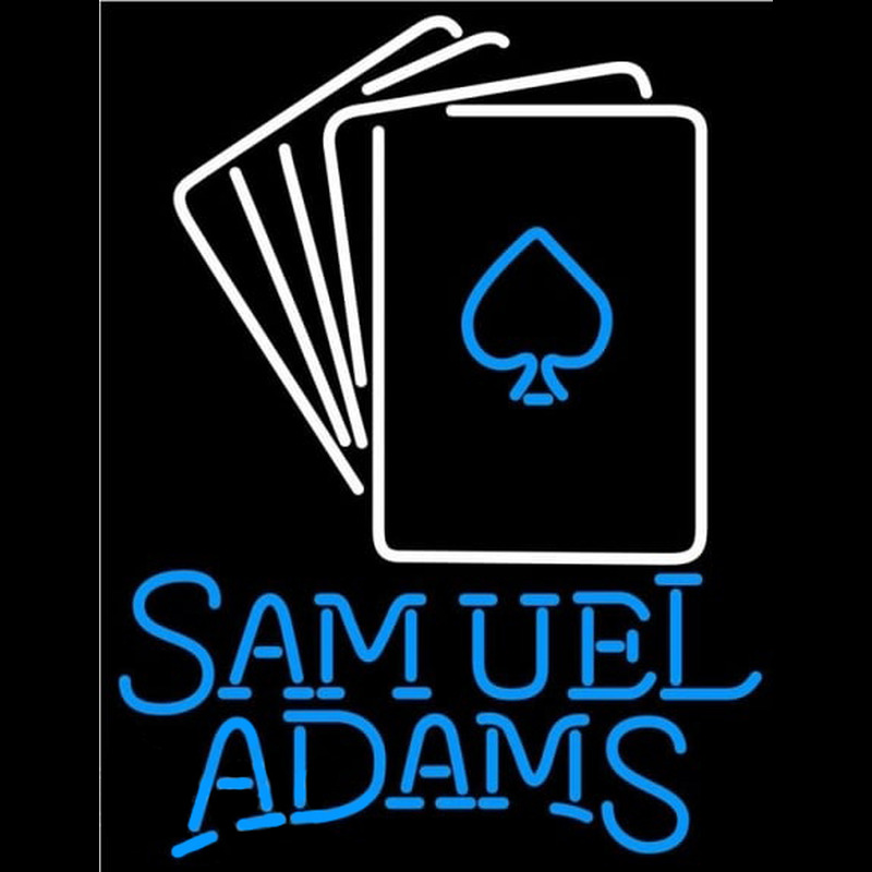 Custom Samuel Adams Cards Beer Sign Neon Sign USA