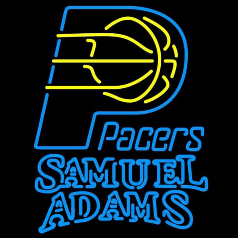 Custom Samuel Adams Duble Line Indiana Pacers NBA Beer Sign Neon Sign USA