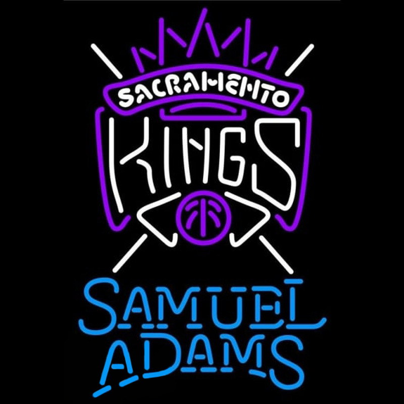Custom Samuel Adams Single Line Sacramento Kings NBA Beer Sign Neon Sign USA
