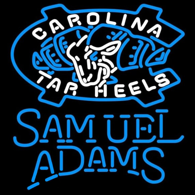 Custom Samuel Adams Single Line Unc North Carolina Tar Heels MLB Beer Sign Neon Sign USA