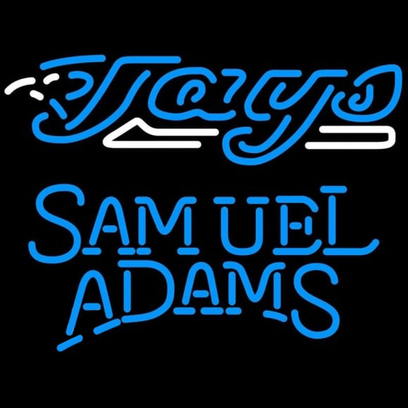 Custom Samuel Adams Singleline Toronto Blue Jays MLB Beer Sign Neon Sign USA