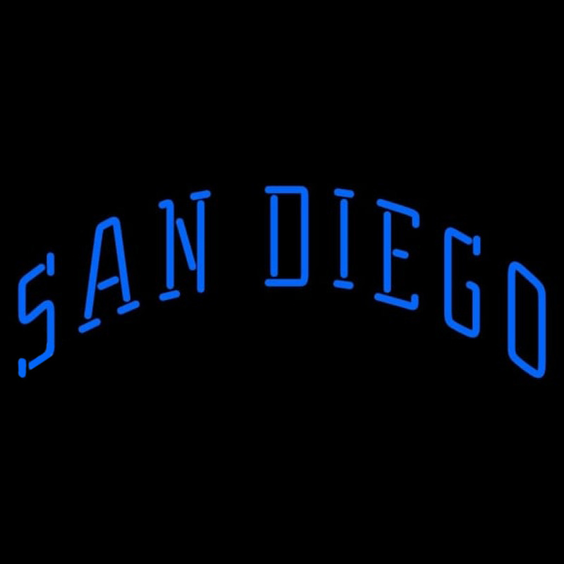 Custom San Diego Padres Wordmark 1991 1998 Logo MLB Neon Sign Neon Sign USA