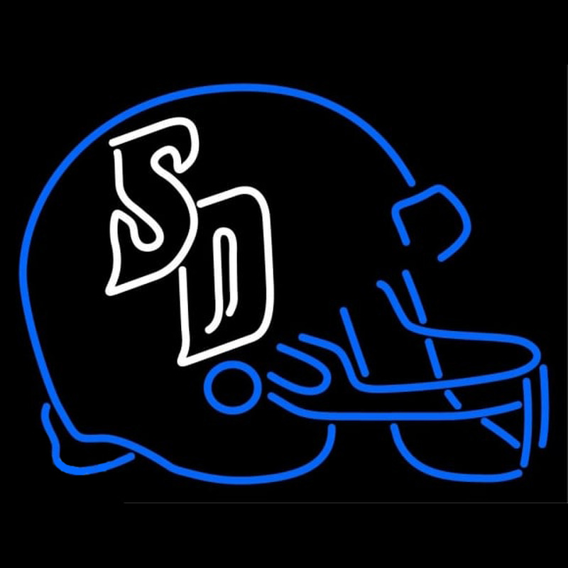 Custom San Diego Toreros Helmet 2005 Pres Logo NCAA Neon Sign Neon Sign USA