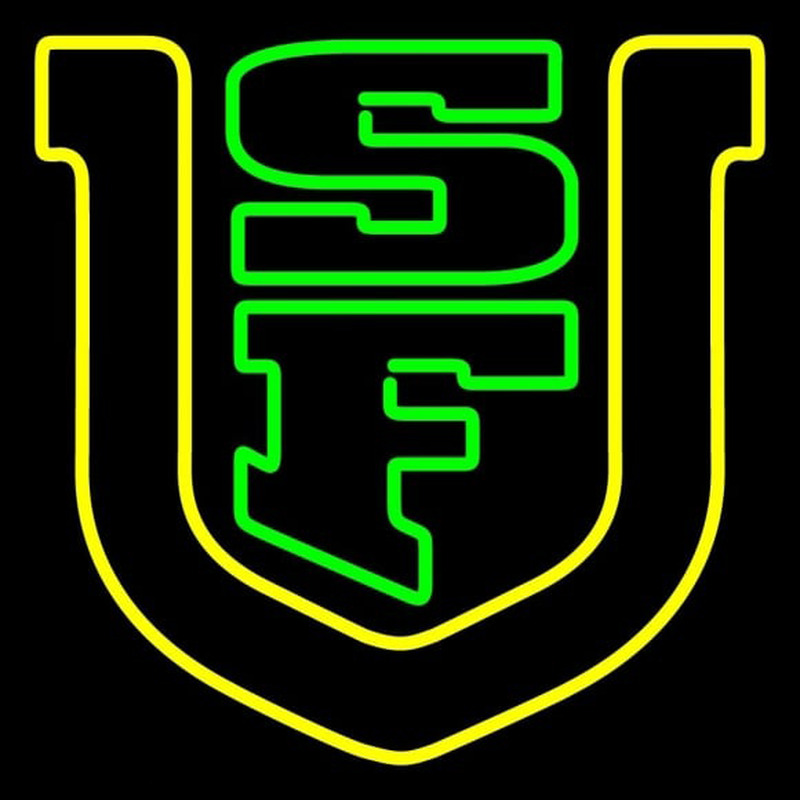 Custom San Francisco Dons Primary 2012 Pres Logo NCAA Neon Sign Neon Sign USA