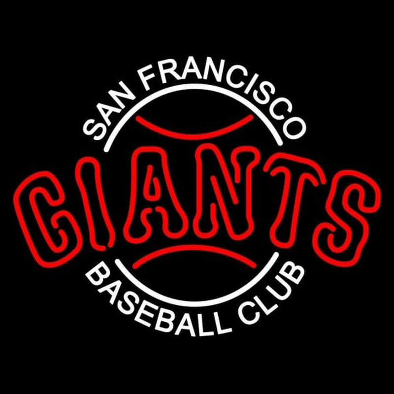 Custom San Francisco Giants Alternate 2000 Pres Logo MLB Neon Sign Neon Sign USA