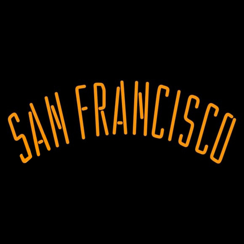 Custom San Francisco Giants Wordmark 2000 2004 Logo MLB Neon Sign Neon Sign USA