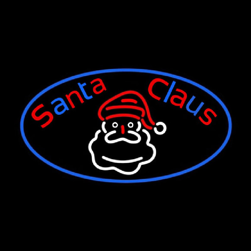 Custom Santa Neon Sign USA