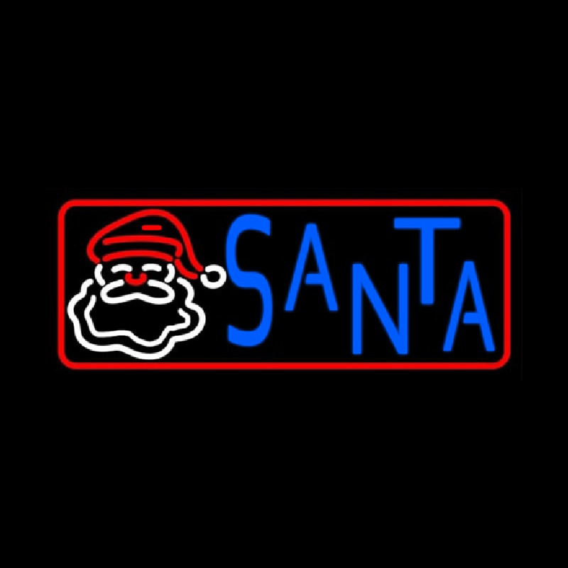 Custom Santa Neon Sign USA