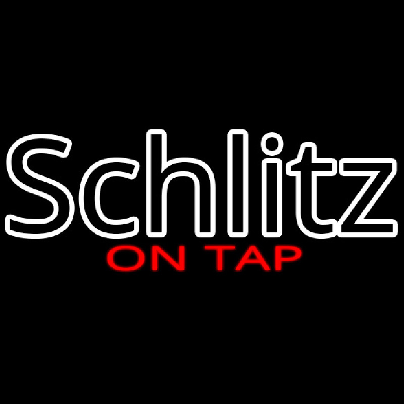 Custom Schlitz On Tap Neon Sign USA