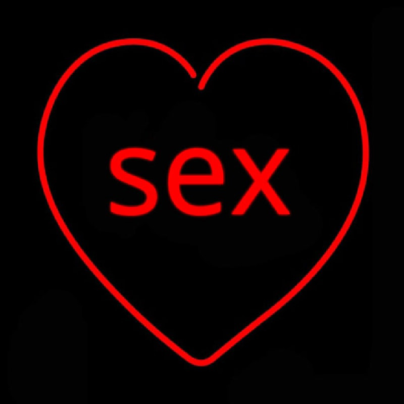 Custom Sex With Heart Neon Sign USA