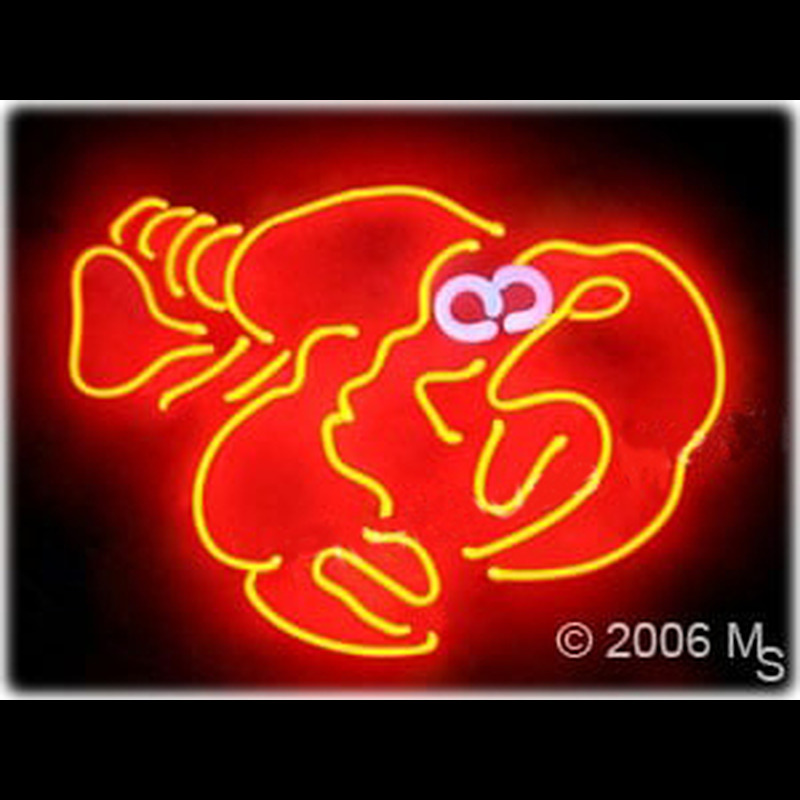 Custom Seafood Lobster Neon Sign USA