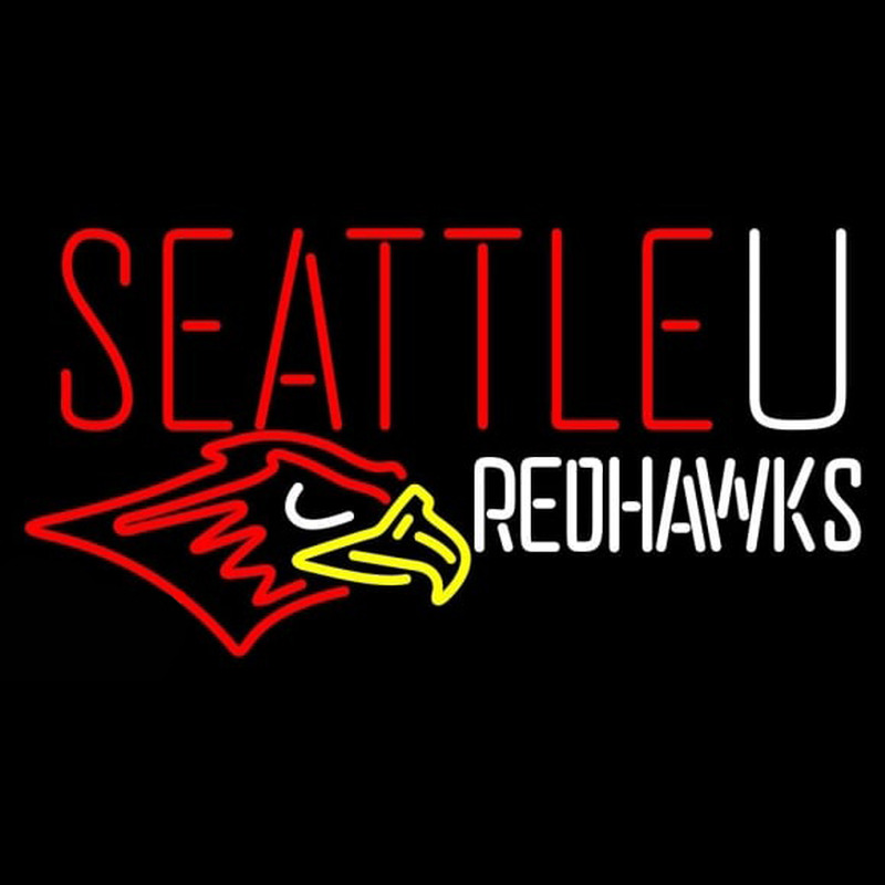 Custom Seattle Redhawks Secondary 2008 Pres Logo NCAA Neon Sign Neon Sign USA