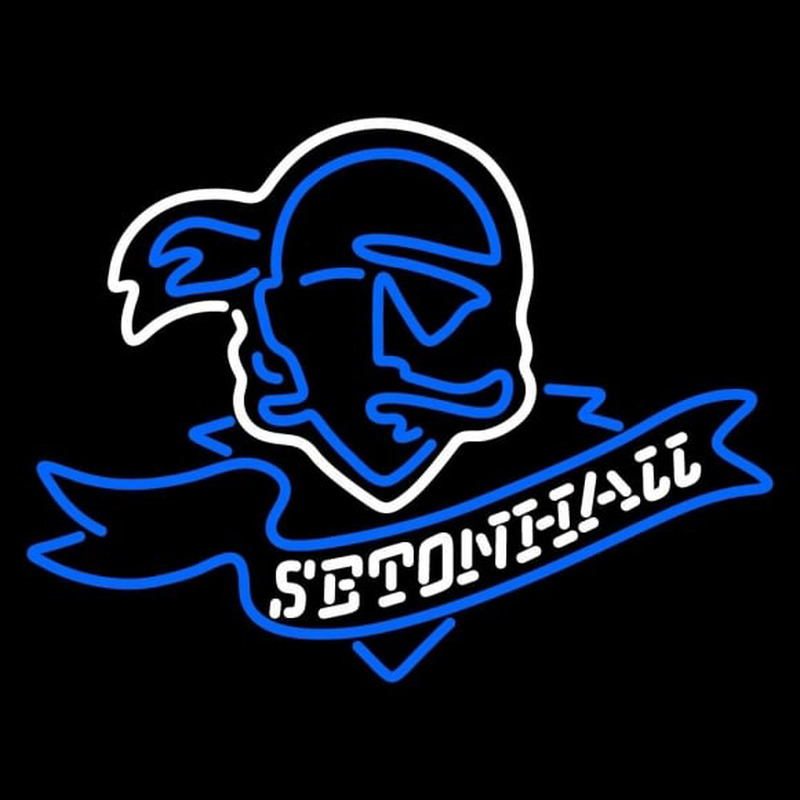 Custom Seton Hall Pirates Primary 1998 2008 Logo Ncaa Neon Sign Neon Sign USA