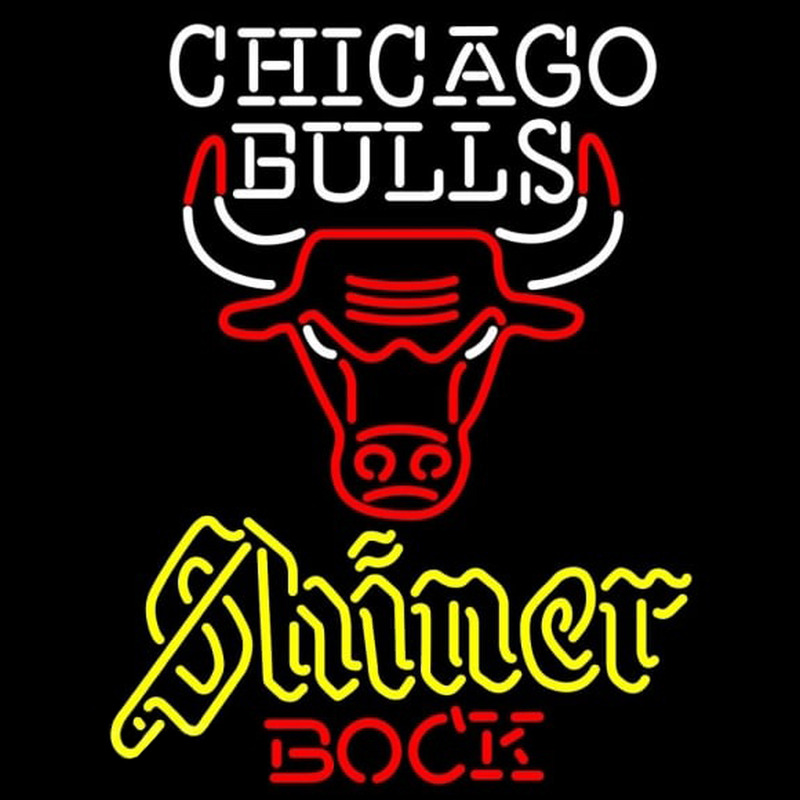 Custom Shiner Chicago Bulls NBA Beer Sign Neon Sign USA