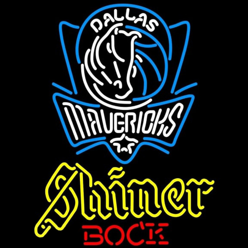 Custom Shiner Dallas Mavericks NBA Beer Sign Neon Sign USA