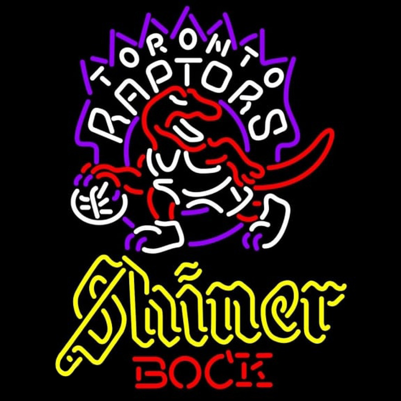 Custom Shiner Toronto Raptors NBA Beer Sign Neon Sign USA