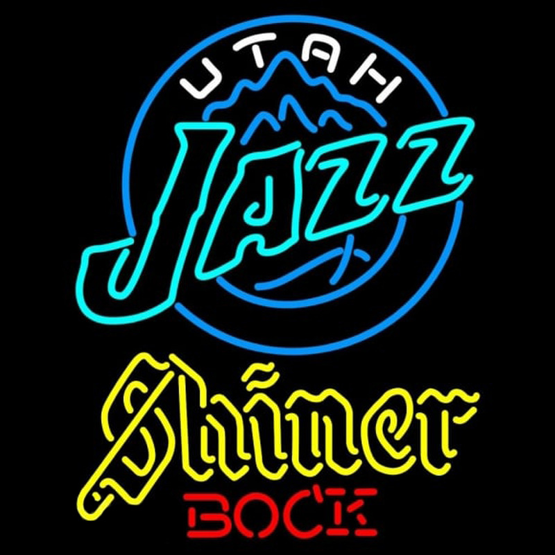 Custom Shiner Utah Jazz NBA Beer Sign Neon Sign USA