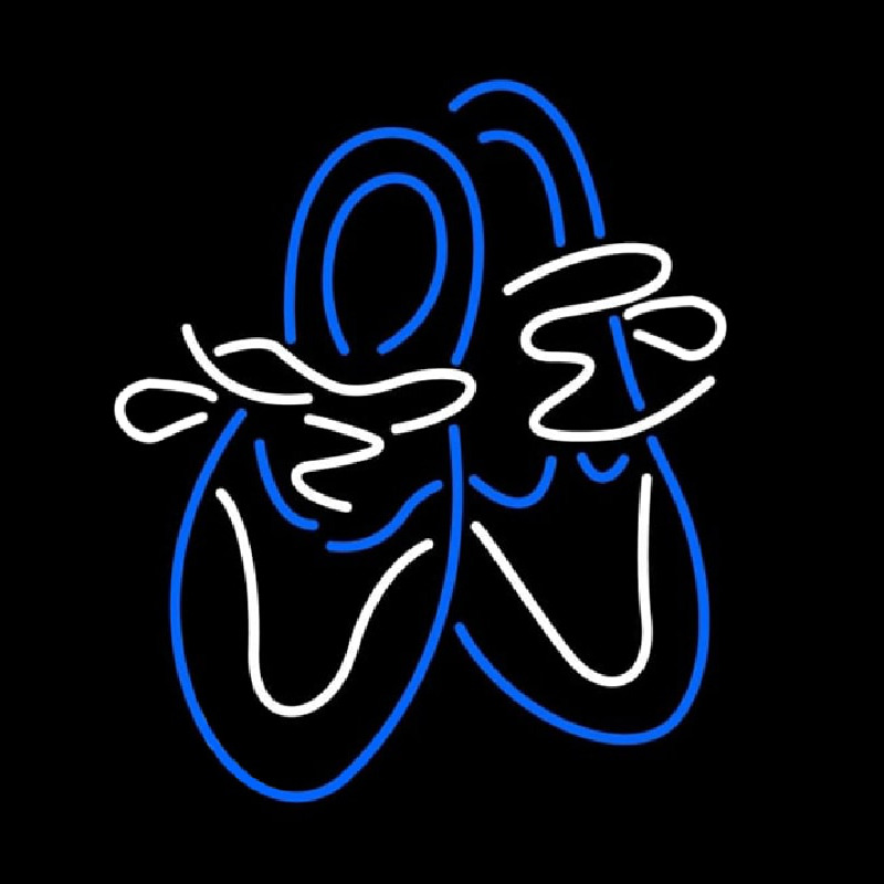 Custom Shoe Pair Neon Sign USA