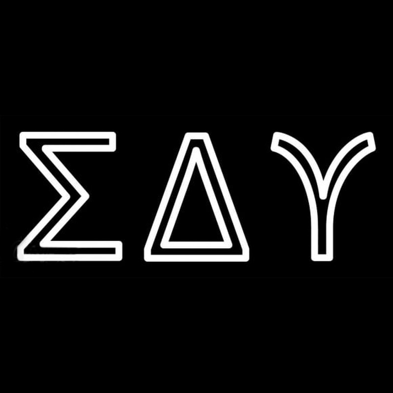 Custom Sigma Delta Upsilon Neon Sign USA