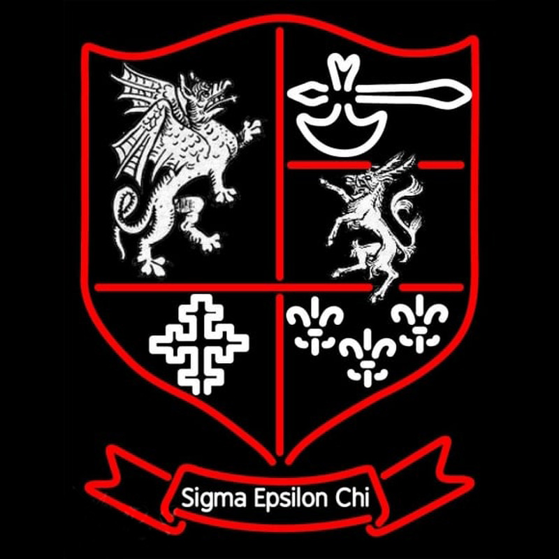 Custom Sigma Epsilon Chi Logo Neon Sign USA