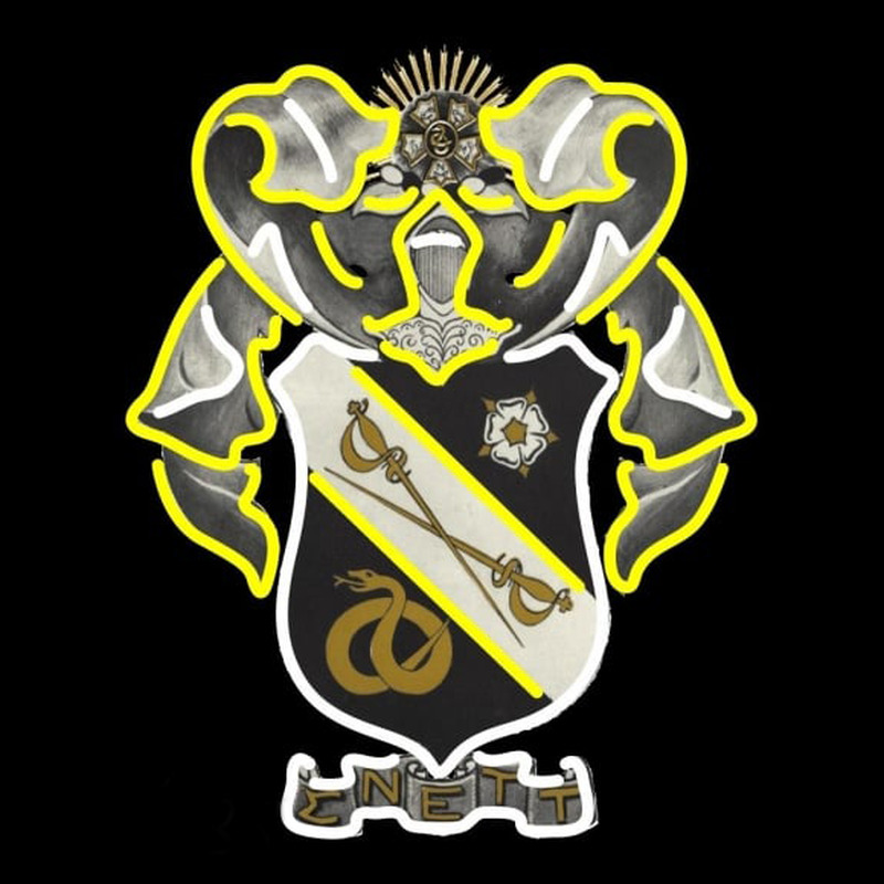 Custom Sigma Nu Chapters Logo Neon Sign USA