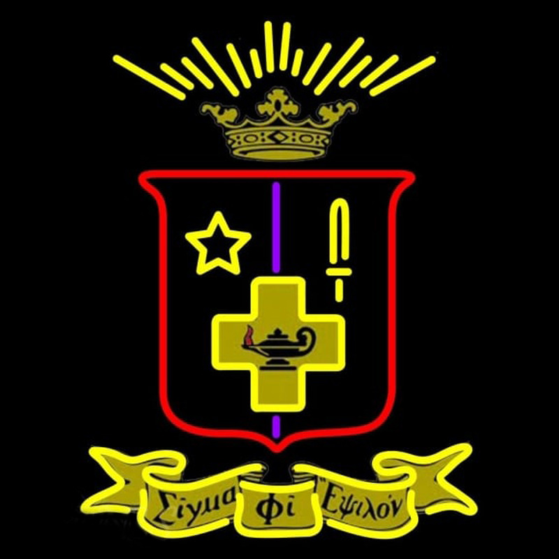 Custom Sigma Phi Epsilon Chapters Logo Neon Sign USA