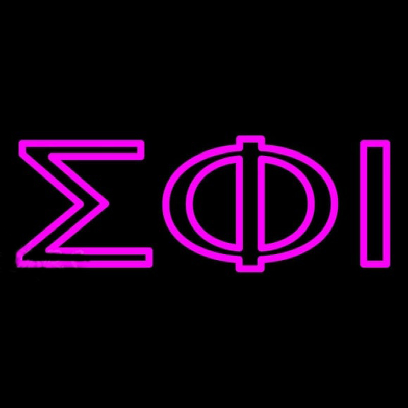 Custom Sigma Phi Iota Neon Sign USA