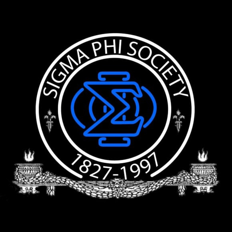 Custom Sigma Phi Society Logo Neon Sign USA