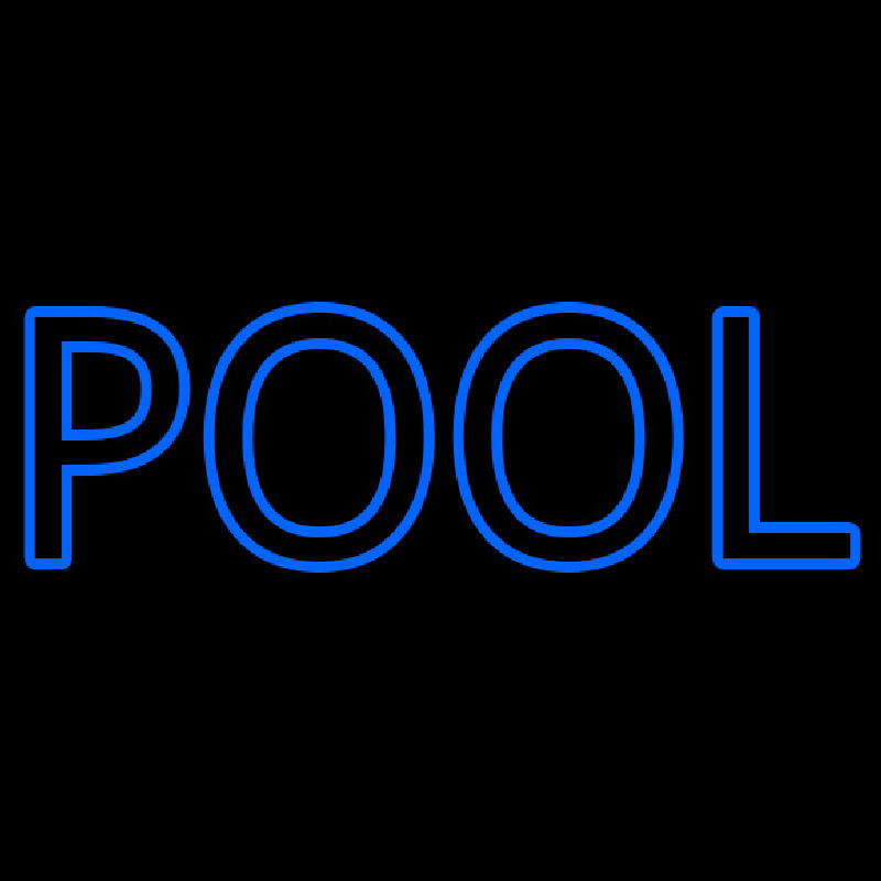 Custom Simple Pool Neon Sign USA