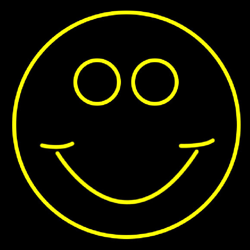 Custom Smile Neon Sign USA