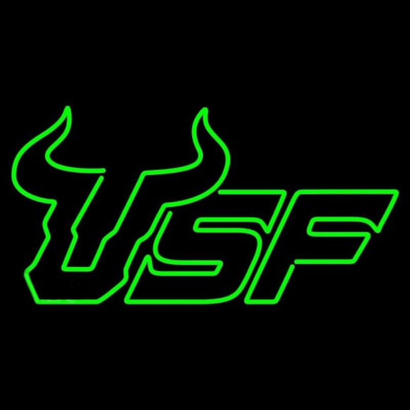 Custom South Florida Bulls Wordmark 2003 Pres Logo Ncaa Neon Sign Neon Sign USA
