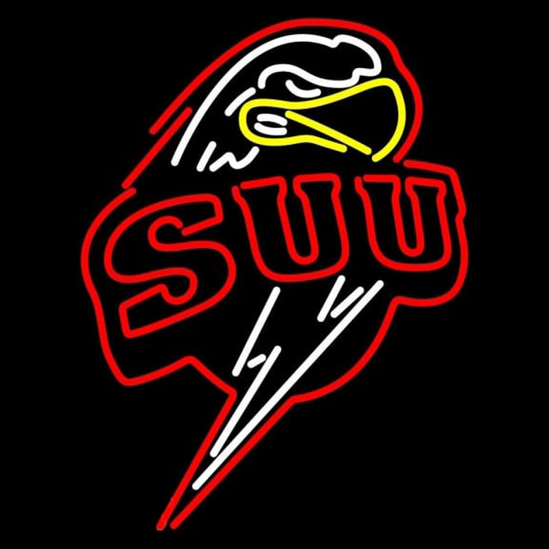 Custom Southern Utah Thunderbirds Primary 2002 Pres Logo Ncaa Neon Sign Neon Sign USA